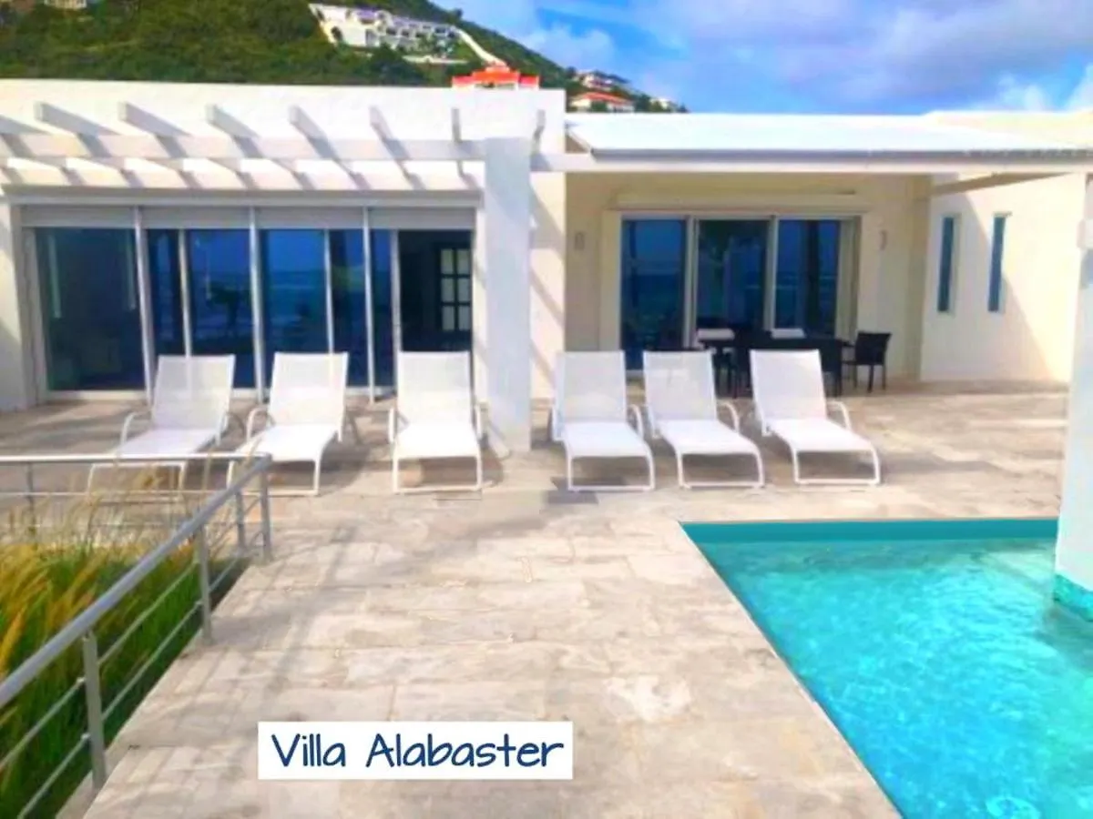 Villa Alabaster ~ Literally Oceanfront Dawn Beach Sint Maarten/Saint Martin